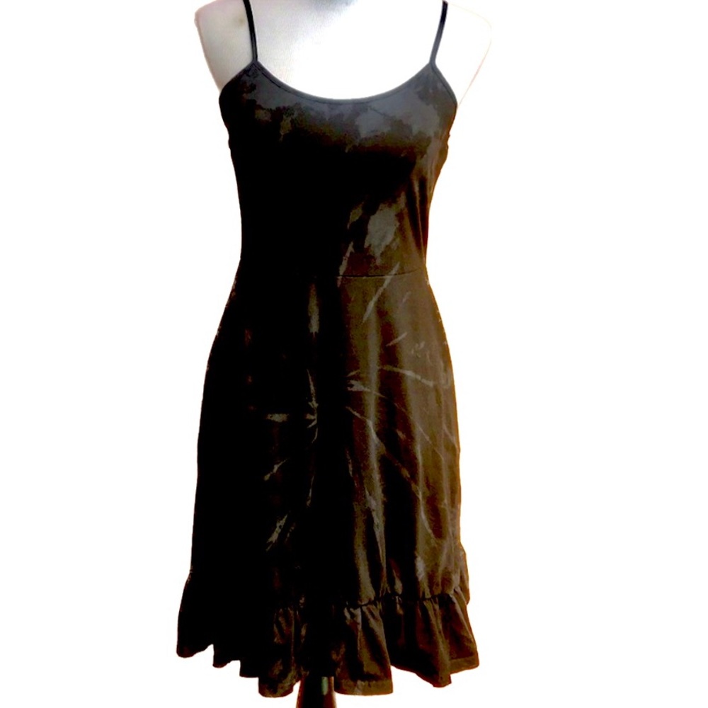 Ouges Very Pretty Soft Reverse Tie Dye Sundress - image 1